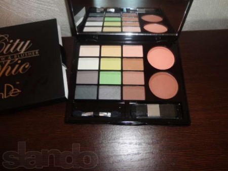 Набор тени плюс румяна Тианде City Chic